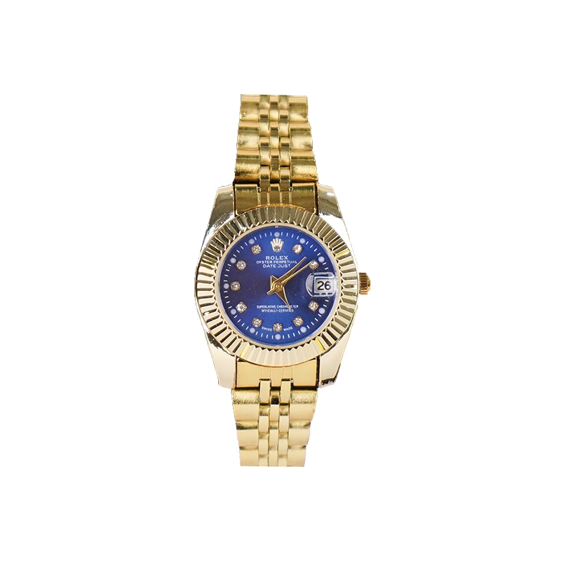 ساعت Rolex زنانه صفحه آبی مدل R12