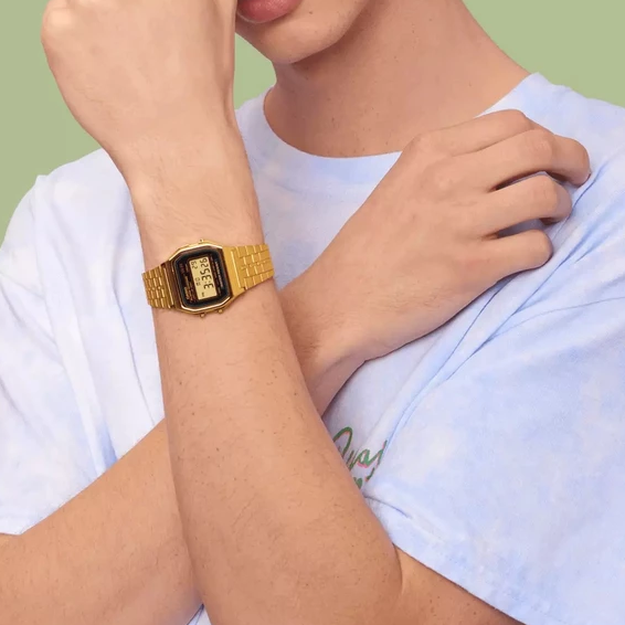 ساعت طلایی نوستالژی Casio ( زنانه)