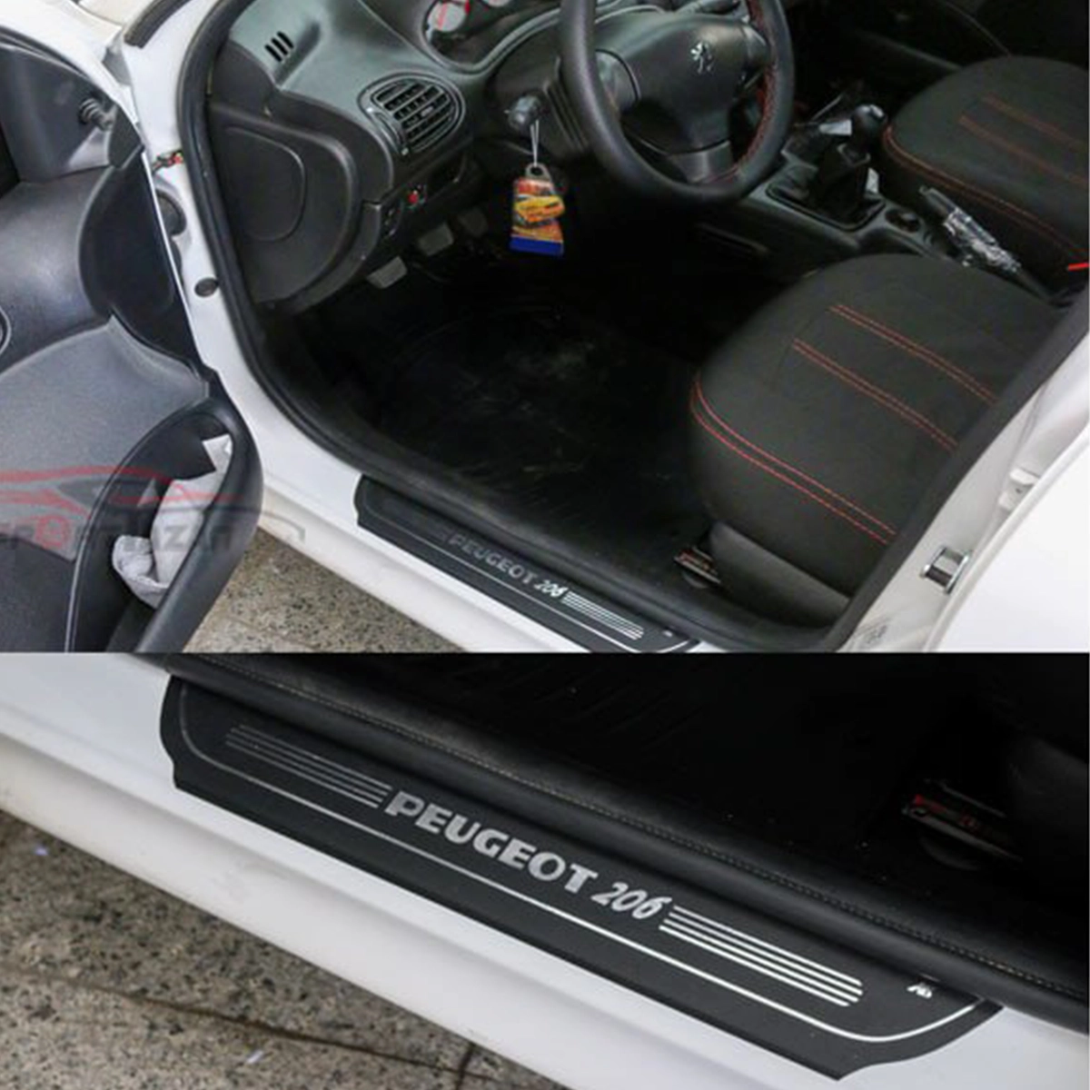 برچسب پارکابی خودرو ( 2 عددی )