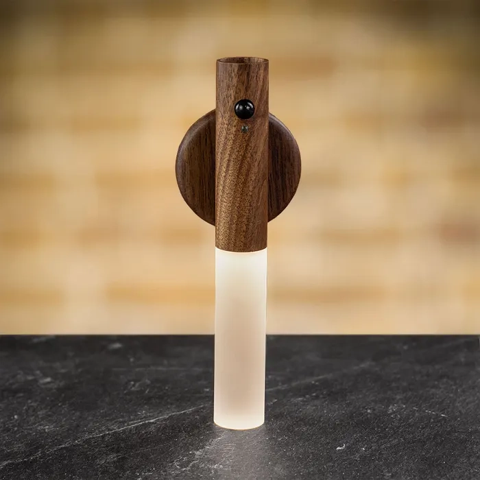 چراغ دیواری چوبی هوشمند