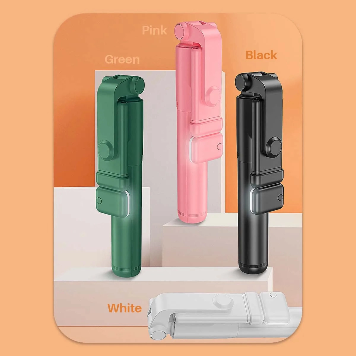 سه پایه و منوپاد موبایل مدل Selfie Stick