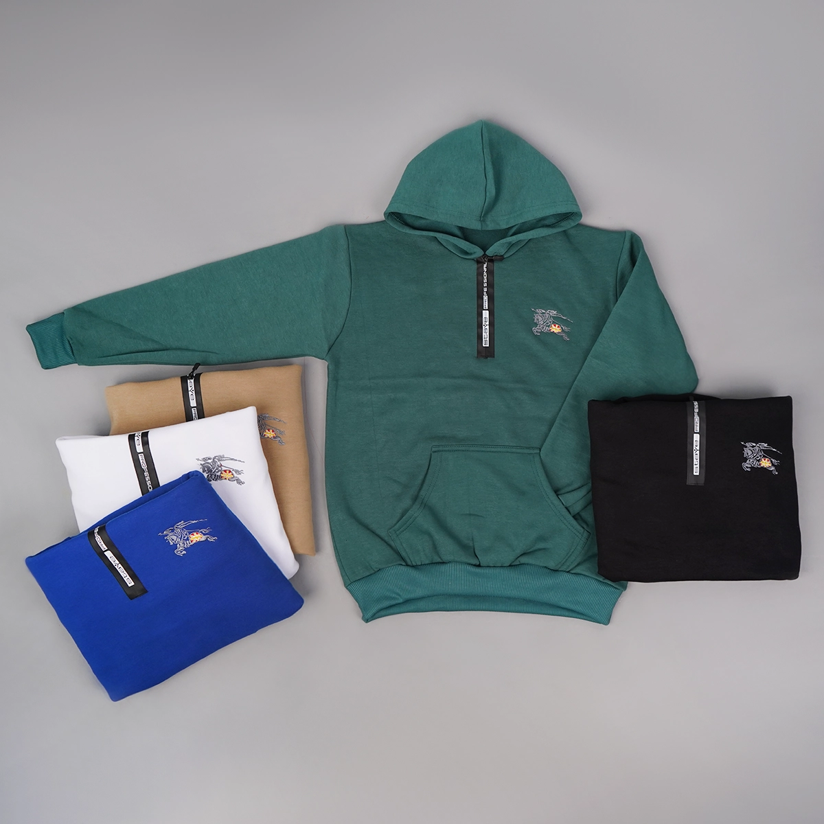 هودی مردانه مشکی مدل Vahid