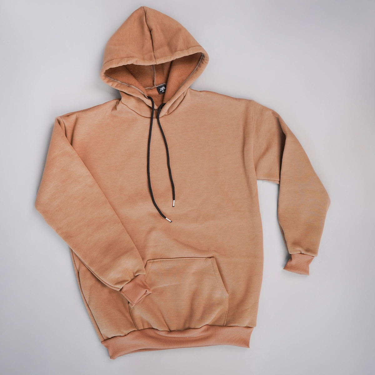 هودی بیسیک نخودی مردانه مدل F71