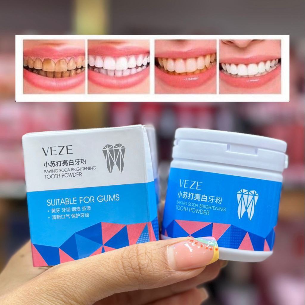 پودر سفید کننده دندان با عصاره نعنا veze