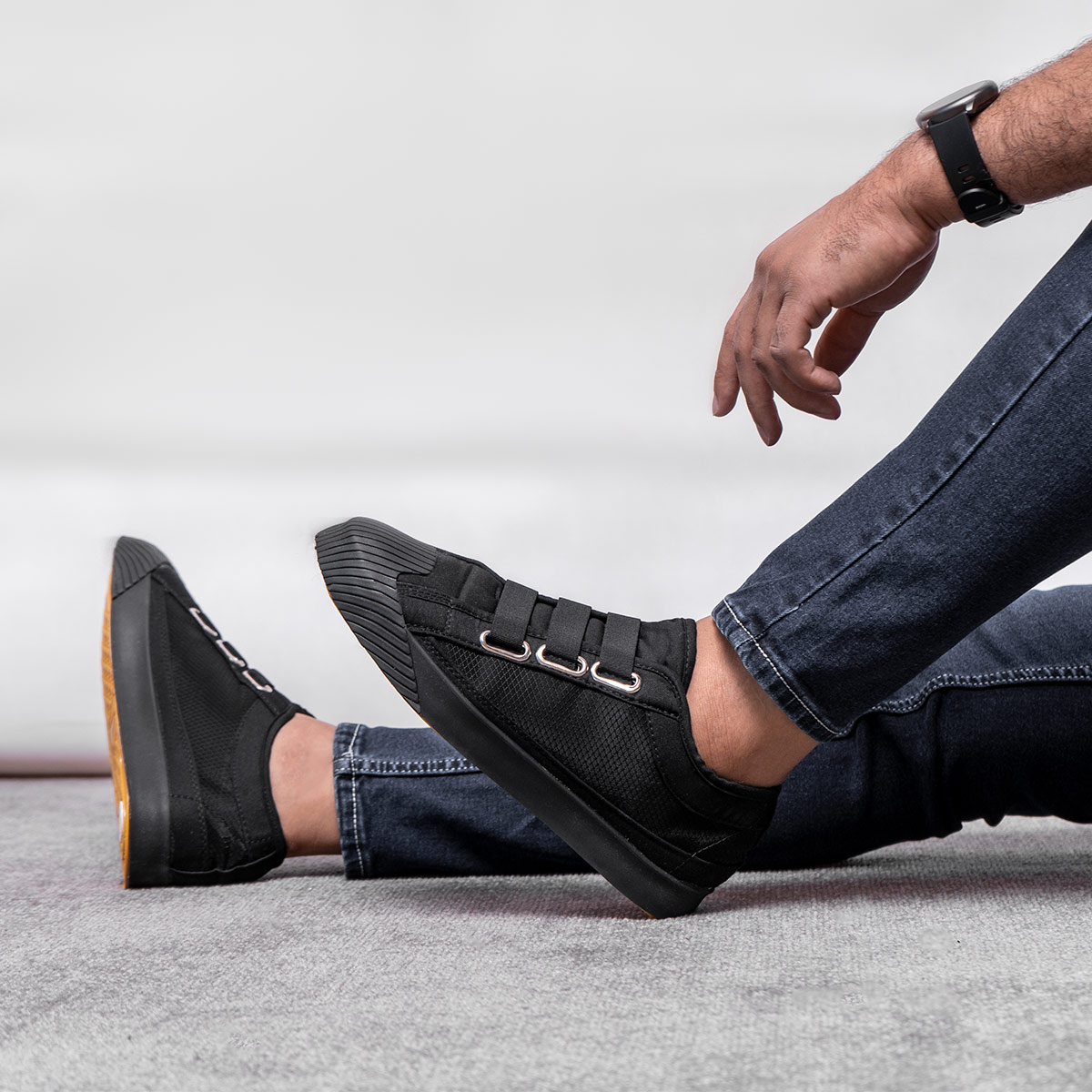 کفش ورزشی مشکی مردانه مدل Apali