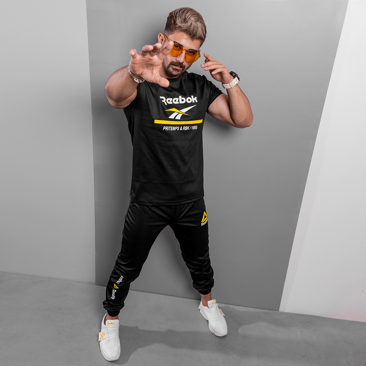 ست تیشرت شلوار Reebok مردانه مدل Rolif