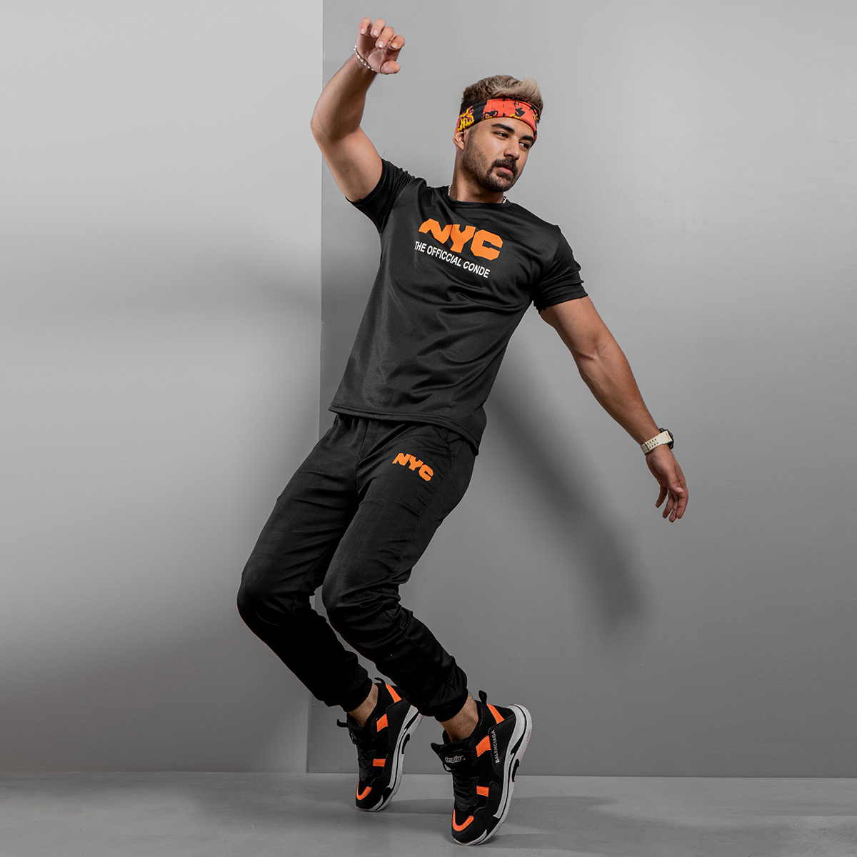 ست تیشرت شلوار NYCمردانه مدلRonin