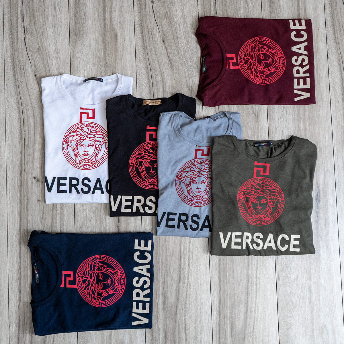 تیشرت Versace مردانه سفید مدل Janatan