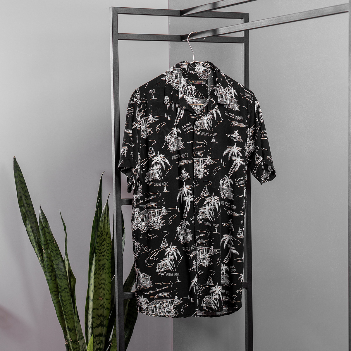 پیراهن هاوایی(T) مردانه مدل PALMA