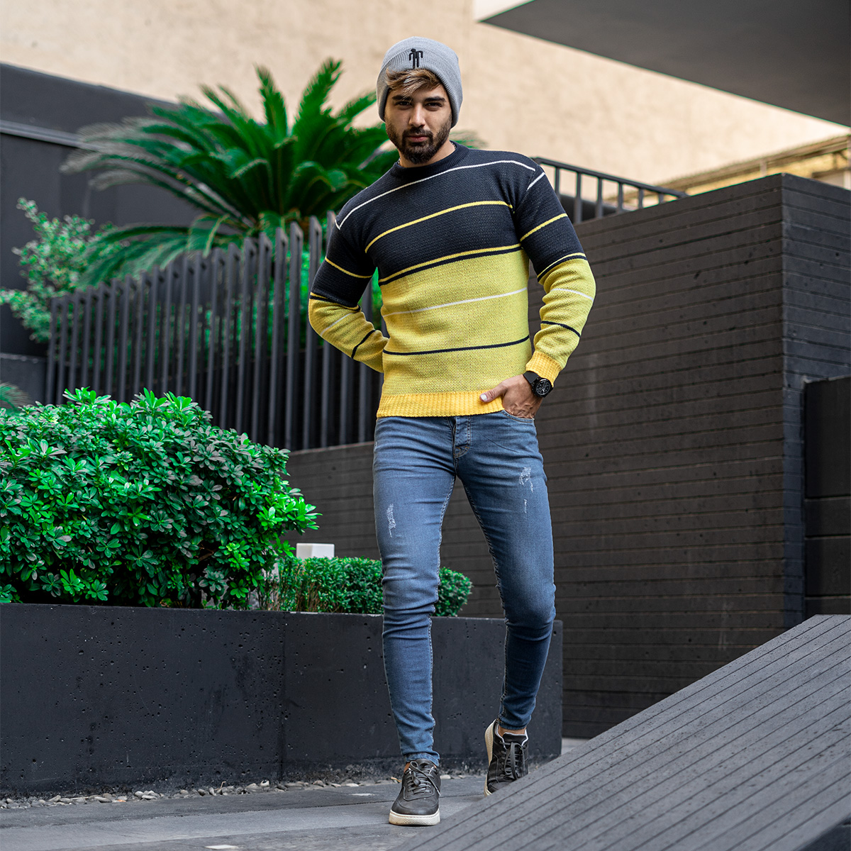 پلیور مردانه مدل Miras