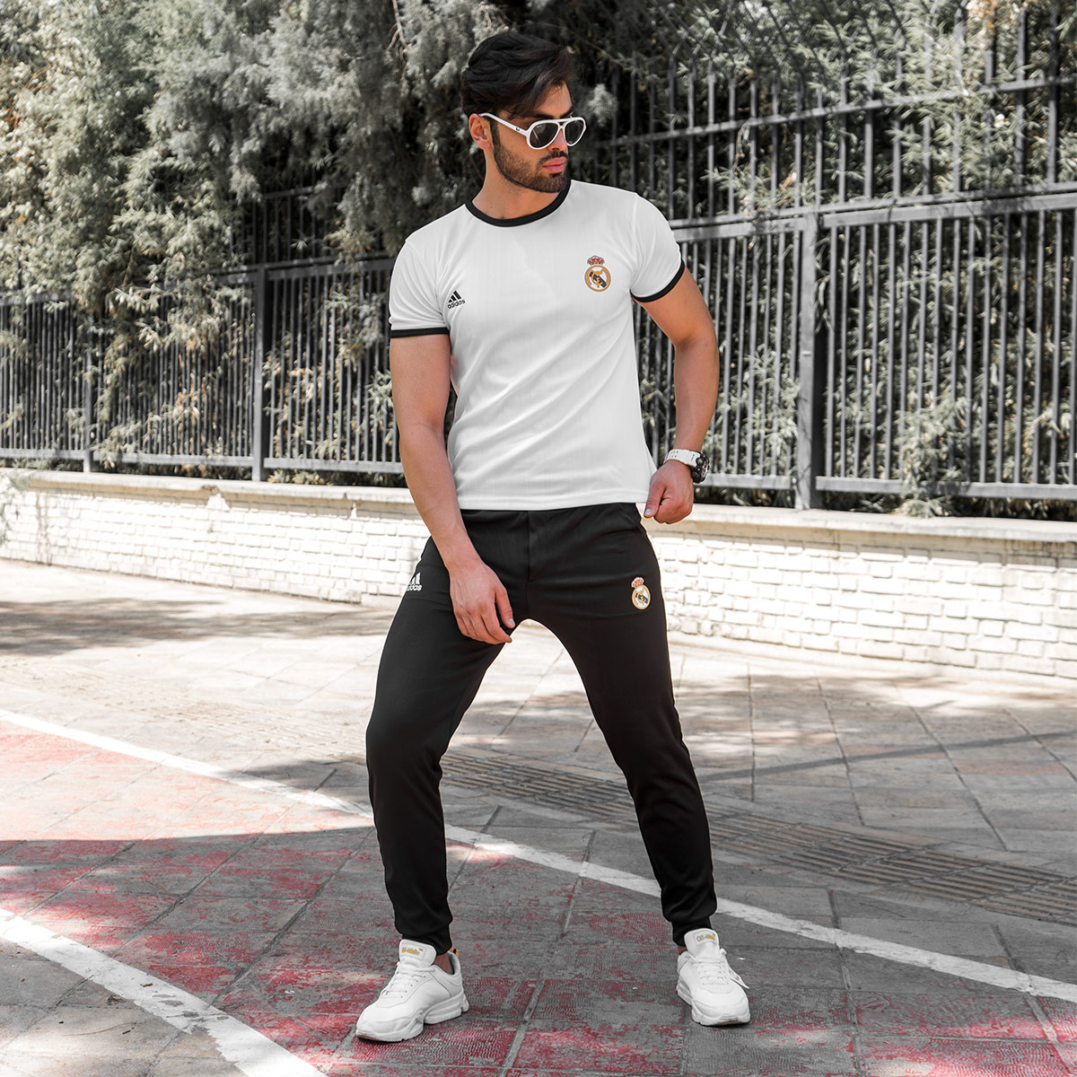 ست تیشرت شلوار رئال مادرید مردانه مدل Joya