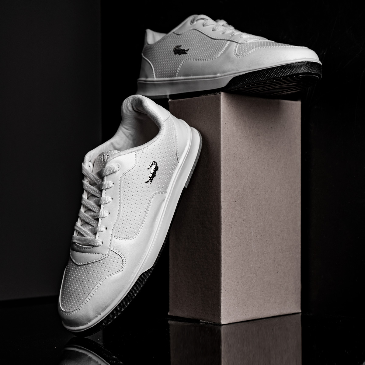 کفش Lacosteسفید مردانه مدلLakat