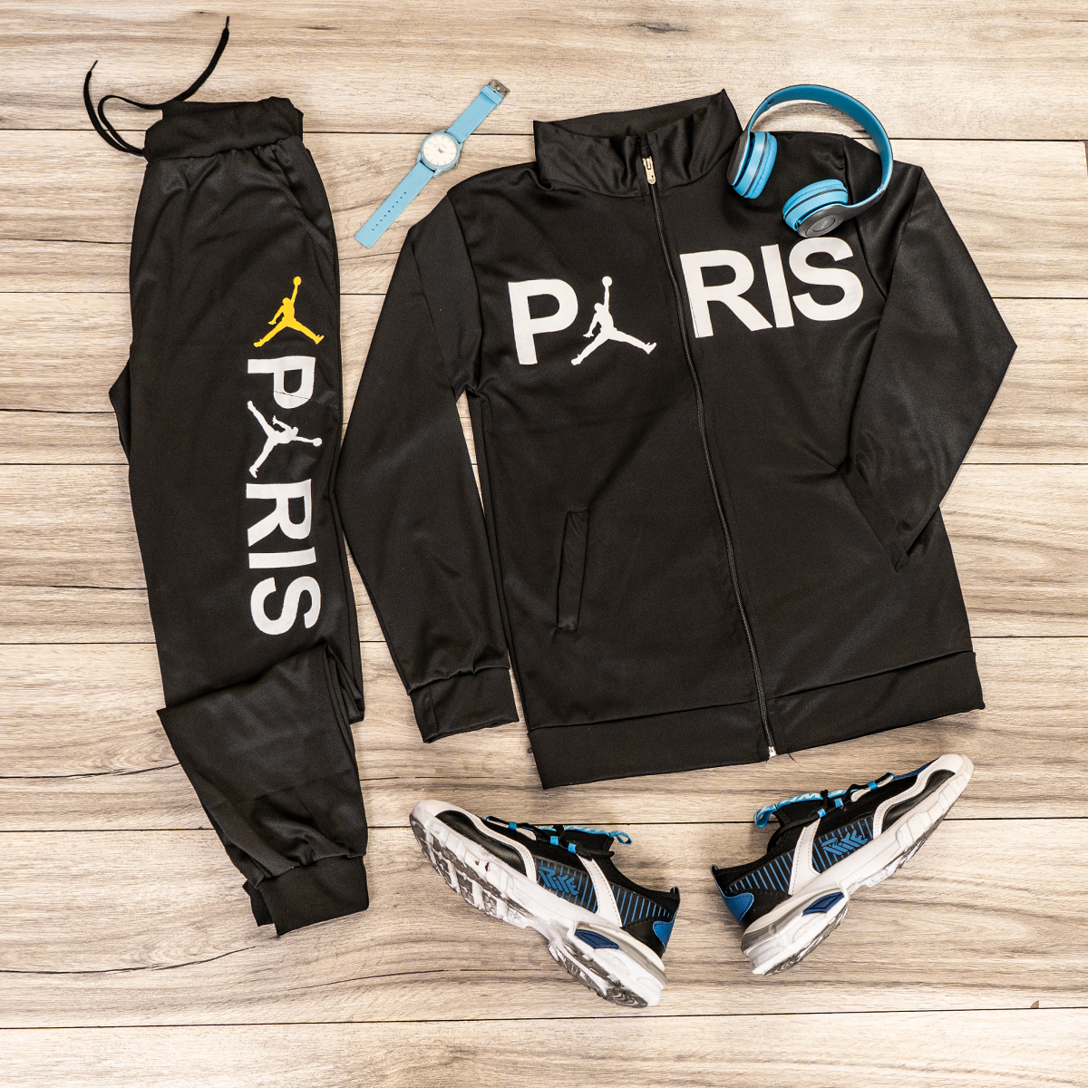 ست سوییشرت شلوار jordan parisمردانه مدل Gomez